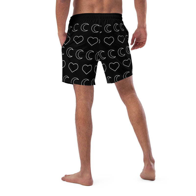 Men's Heart Moons Swim Trunks