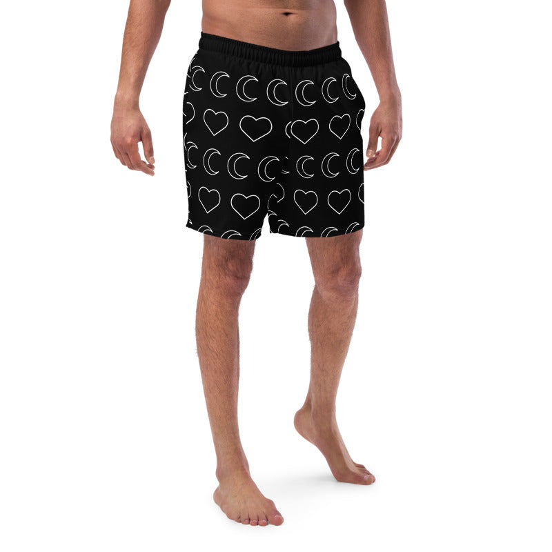 Men's Heart Moons Swim Trunks