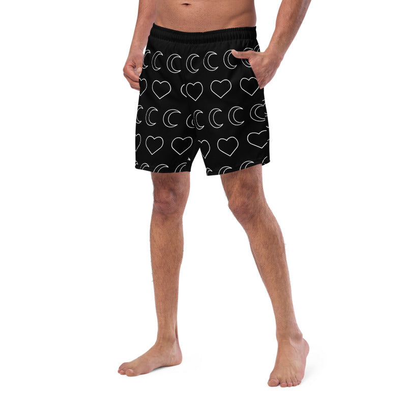 Men's Heart Moons Swim Trunks