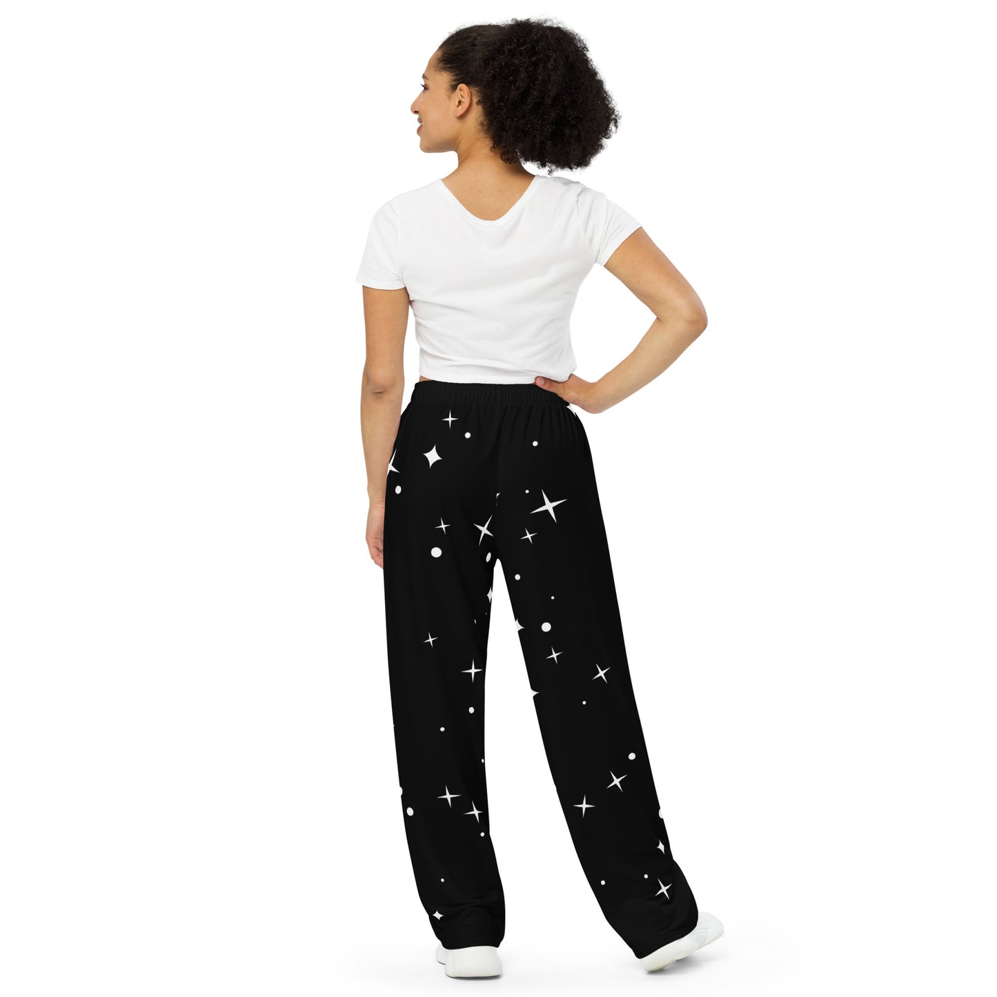 Starry Night Wide-Leg Pants