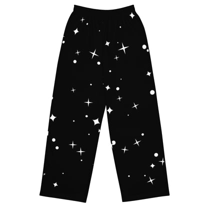 Starry Night Wide-Leg Pants